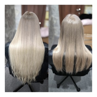 Наращивание волос для длины 