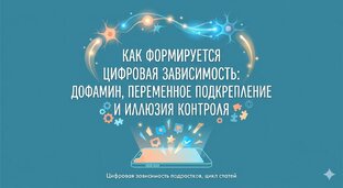 Цифровая зависимость подростков
