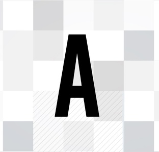 Холсты с шрифтовыми буквами