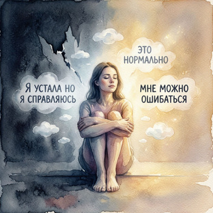 Самооценка, самоподдержка, принятие себя.