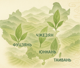 «Чайная география: от Фуцзяни до Юньнани»