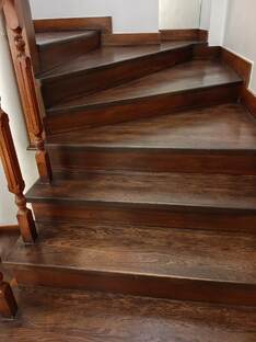 Реставрация лестницы