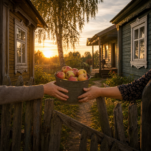 Соседи и деревня