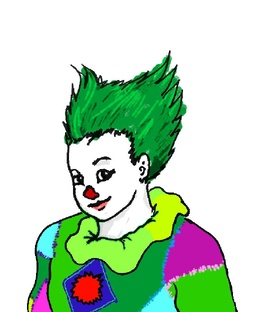 Зелёный клоун