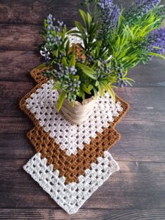 Стильное вязание для дома