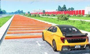 Машины против 100 квадратных лежачих полицейских. Подборка. CrashBoomPunk