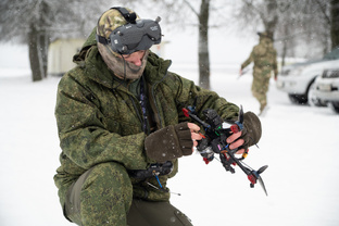 Оператор БПЛА на СВО
