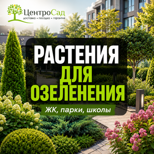 Лучшие растения для благоустройства и озеленения