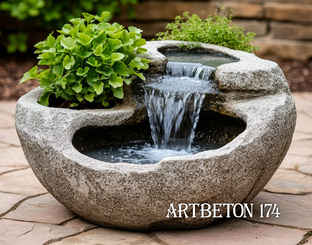 Кашпо - водопад .