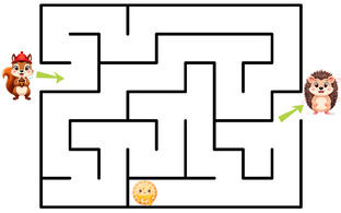 Лабиринты для детей.