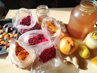 витаминный чай. 