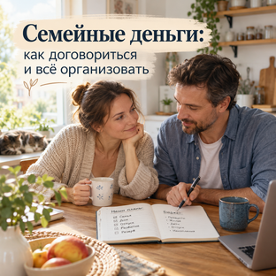 Семейные деньги: как договориться и всё организовать