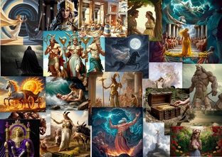 Начало.  Боги и Богини