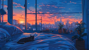 Lo-Fi трек от меня. Евгений Бадрах - Rainy street