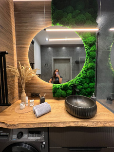 Панели для стен из стабилизированного мха