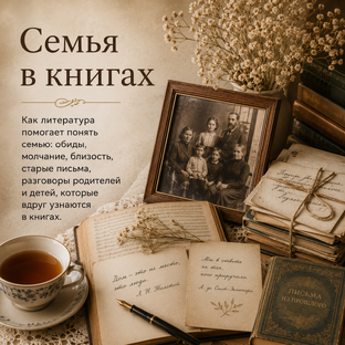 Семья в книгах
