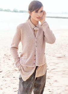 Кардиган спицами для начинающих: простые модели