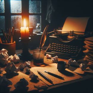 Писательские будни