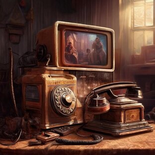 Патефоны, граммофоны, радиолы и другие ретро-устройства в кино.