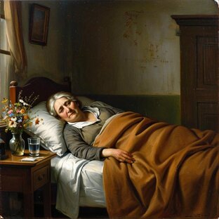 Уход за лежачими больными .