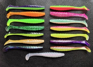 Литьë силиконовых приманок. 