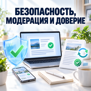 Безопасность, модерация и доверие