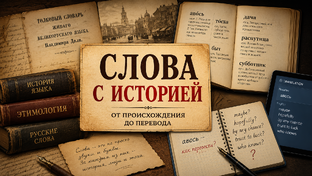 Слова с историей