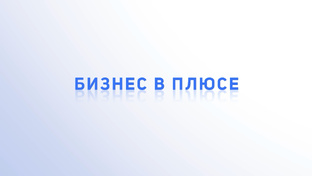 Бизнес в плюсе