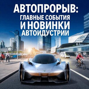 «Автопрорыв: главные события и новинки автоиндустрии»