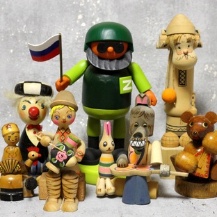 Деревянные сувениры и игрушки СССР и России