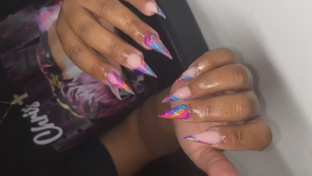 Очень красивый дизайн ногтей 2024! Маникюр