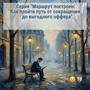 Серия "Маршрут построен: Как пройти путь от сокращения до выгодного оффера"