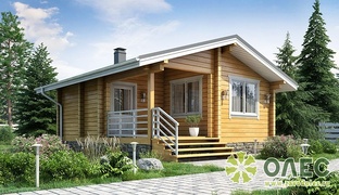 Бани из клееного бруса