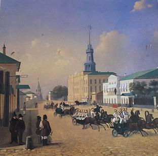 Виды русских городов XVII-XIX века