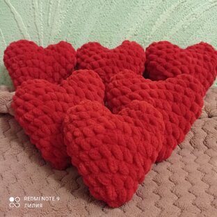Плюшевые сердца❤💞