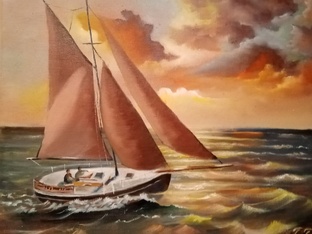 Мои работы маслом и акварелью