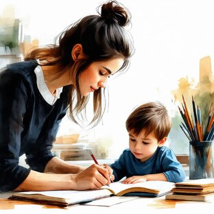 «Мама на грани, но с прической»