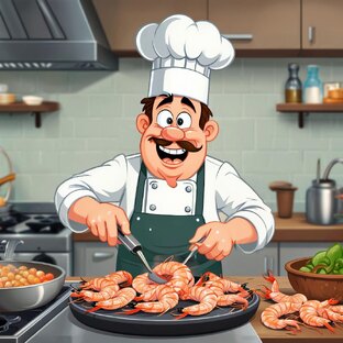 Готовим креветки