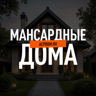 Дома с мансардой