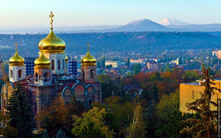 Спасский Собор города Пятигорска