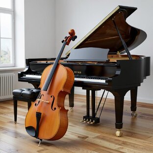 Виолончель и пианино