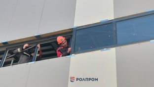 Установка окон (остекление) коммерческих помещений, складов