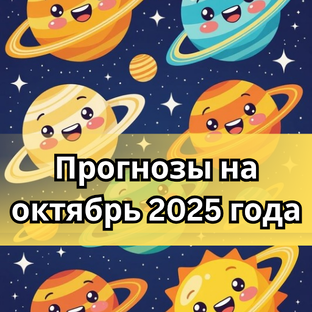 Прогнозы на октябрь 2025 года