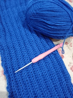 Совместник. Свитер крючком на молнии 