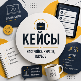 Кейсы: настройка курсов, клубов