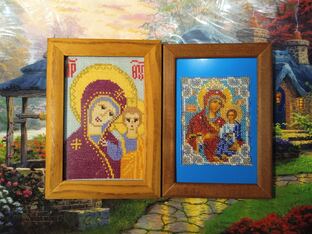 Вышитые иконы