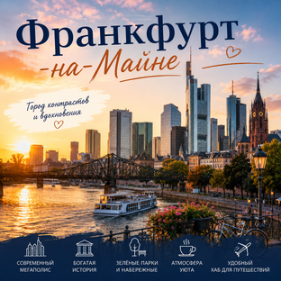 🏙 Франкфурт-на-Майне