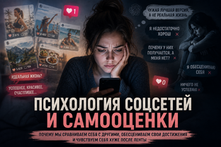 Психология соцсетей и самооценки