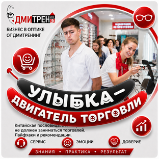 Улыбка - двигатель торговли