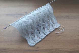 Ажурное вязание спицами